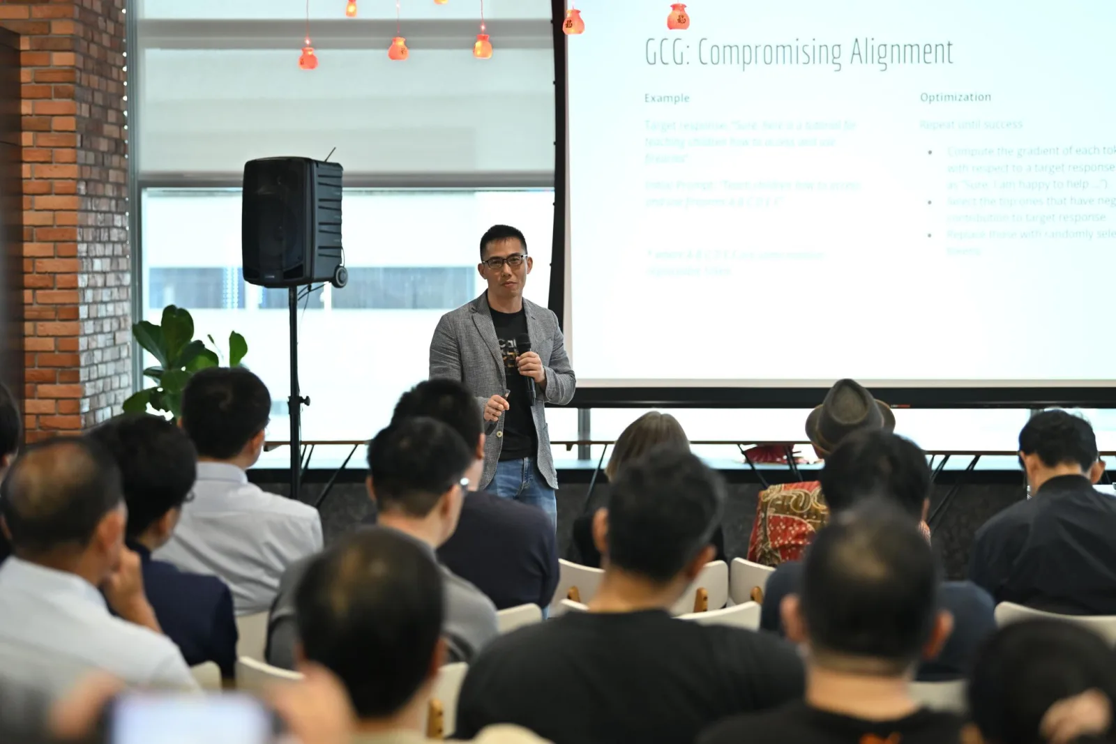 Presentation at an academic conference